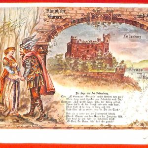 aa8028 - Ansichtskarten VINTAGE POSTCARD: GERMANY Deutschland -  Falkenburg