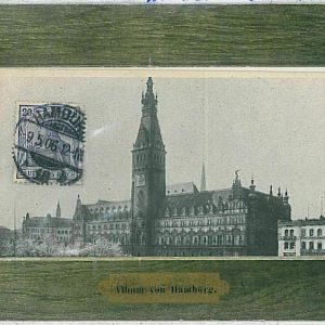 33006 - Ansichtskarten VINTAGE POSTCARD: GERMANY Deutschland - HAMBURG 12 views
