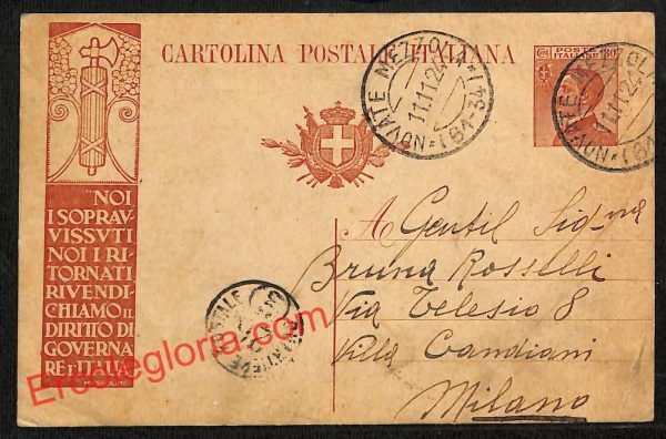 ai7117 - STORIA POSTALE - Sondrio Provincia - Novate Mezzola