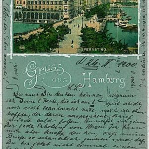 33018  - Ansichtskarten VINTAGE POSTCARD: GERMANY Deutschland -  HAMBURG Gruss A