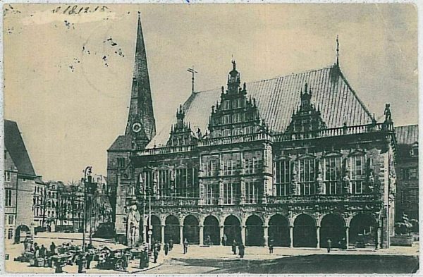 32981 - Ansichtskarten VINTAGE POSTCARD: GERMANY Deutschland - Bremen  Markt