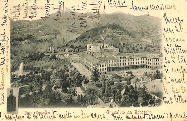 ab5854 - CARTOLINA  D'EPOCA - Trento Provincia : RONCEGNO