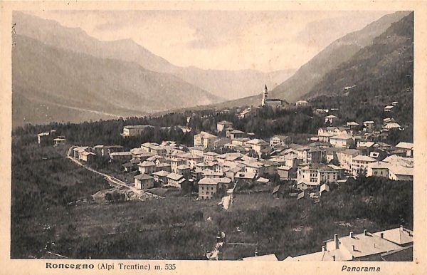 ab5863 - CARTOLINA  D'EPOCA - Trento Provincia : RONCEGNO
