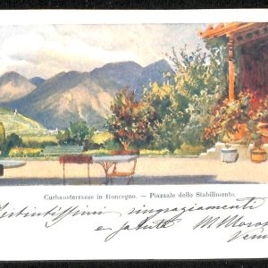 ab5868  - CARTOLINA  D'EPOCA - Trento Provincia : RONCEGNO 1900