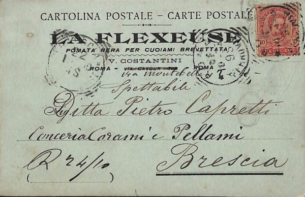 ab3425 - CARTOLINA D'EPOCA - Roma Città - LE FLEXEUSE