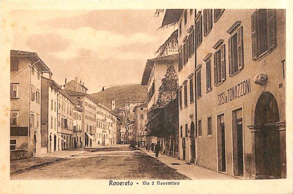 ab5908   - CARTOLINA  D'EPOCA - Trento Provincia : ROVERETO