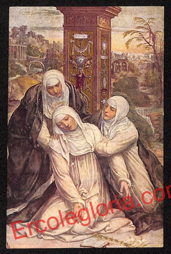 ai5440 - CARTOLINA D'EPOCA - Siena Città - Svenimento di Santa Caterina