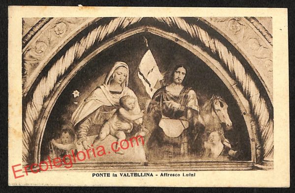 ai7119 - CARTOLINA D' EPOCA - Sondrio Provincia - Ponte in Valtellina