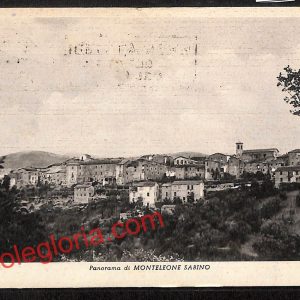 ai0515 - CARTOLINA D'EPOCA - Rieti Provincia - Monteleone Sabino