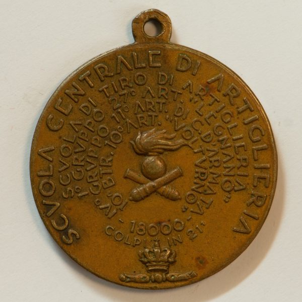 NA0112 - Medaglia Italia Manovra A Fuoco Davanti All'Esercito Tedesco 1938 - immagine 2