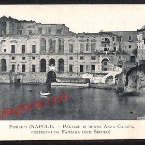 ah3134 - CARTOLINE D'EPOCA - Napoli Citta - Palazzo di Donna Anna Carafa