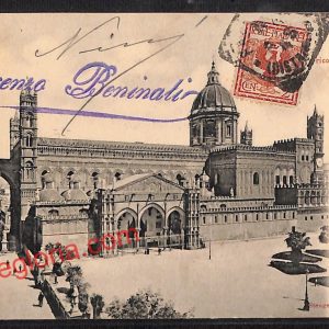 ah4859 - CARTOLINA D'EPOCA - Palermo Città - La Cattedrale