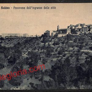 ai0516 - CARTOLINA D'EPOCA - Rieti Provincia - Magliano Sabino