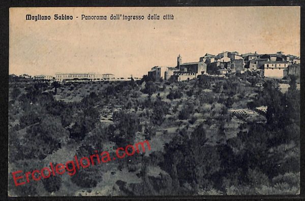 ai0516 - CARTOLINA D'EPOCA - Rieti Provincia - Magliano Sabino