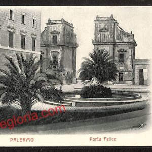 ah4865 - CARTOLINA D'EPOCA - Palermo Città - Porta Felice