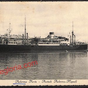 ah4877 - CARTOLINA D'EPOCA - Palermo Città - Il Porto