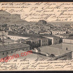 ah4866 - CARTOLINA D'EPOCA - Palermo Città - Panorama