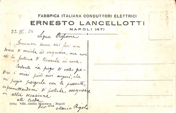 ab8565  - CARTOLINA  D'EPOCA - Napoli  Città - NAVE  ASILO Caracciolo - immagine 2