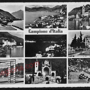 ae5238 - CARTOLINA D'EPOCA - Como Provincia - Campione d'Italia