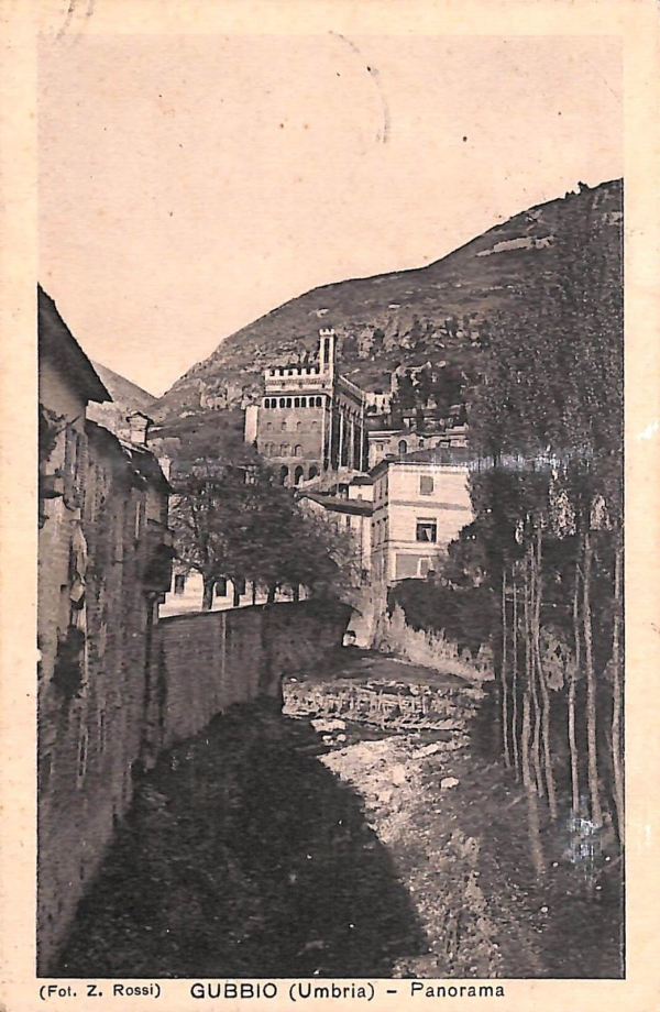 ac3231 - CARTOLINA  D'EPOCA - Perugia Provincia - GUBBIO