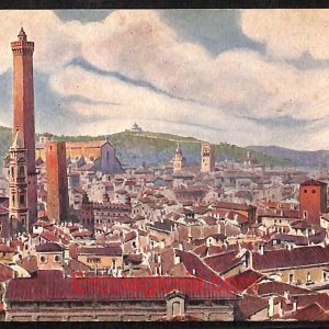 ae1972 - CARTOLINA  D'EPOCA - Bologna Città - Panorama