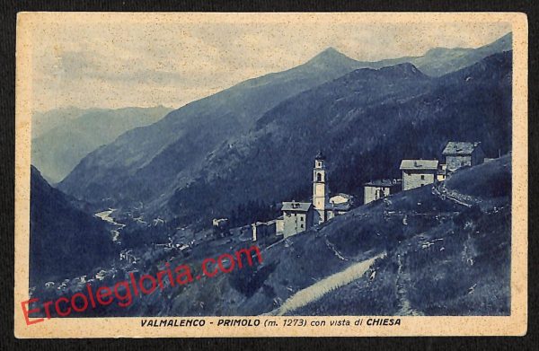 ai7123 - CARTOLINA D' EPOCA - Sondrio Provincia - Primolo