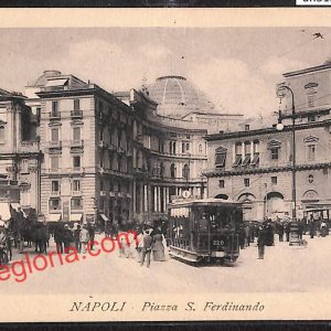 ah3153 - CARTOLINE D'EPOCA - Napoli Citta - Piazza San Ferdinando