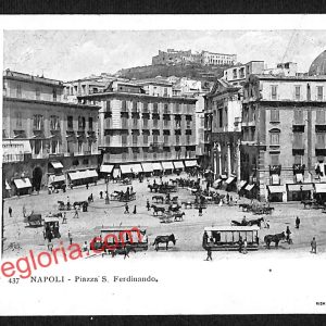 ah3154 - CARTOLINE D'EPOCA - Napoli Citta - Piazza San Ferdinando