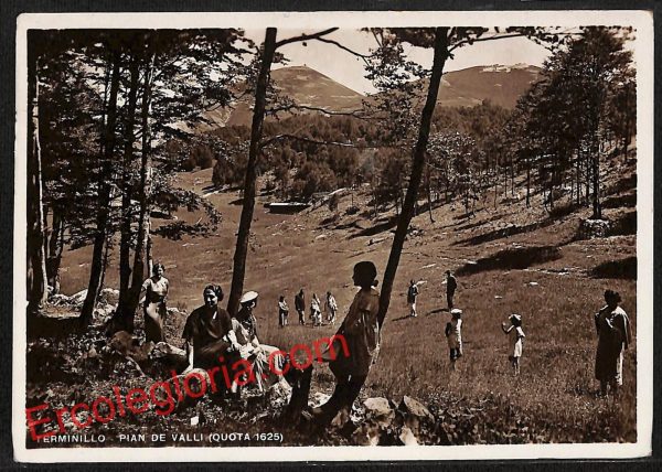 ai0519 - CARTOLINA D'EPOCA - Rieti Provincia - Monte Terminillo
