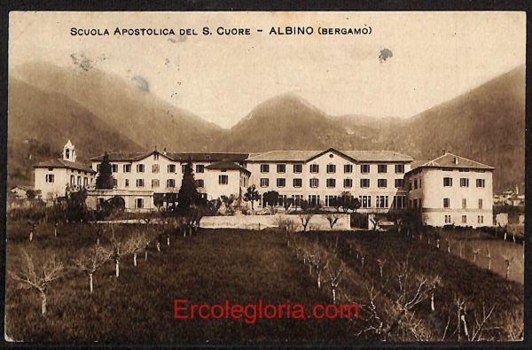 ae1422 - CARTOLINA  D'EPOCA - Bergamo  Provincia - Albino