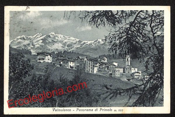 ai7125 - CARTOLINA D' EPOCA - Sondrio Provincia - Primolo
