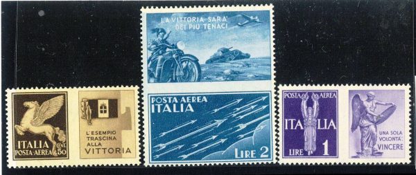 P3104 - ITALIA, PROPAGANDA DI GUERRA SASS. 12 A/ 12 C, NUOVI, NL.