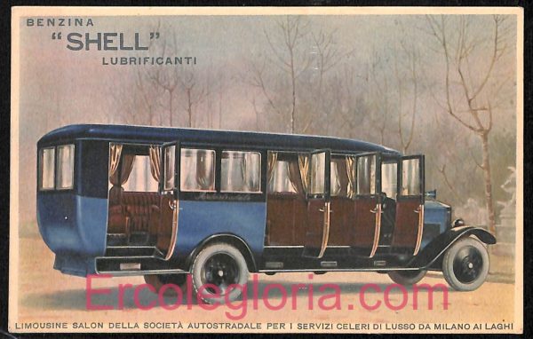 ad3993 - CARTOLINA D'EPOCA PUBBLICITARIA - Milano - Benzina ''SHELL''  BELLA!!