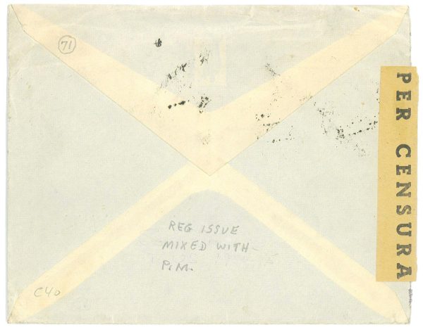 P4417 - ITALIA LUOGOTENENZA + POSTA MILITARE TARIFFA DI LIRE 5.- PER GLI USA, - immagine 2