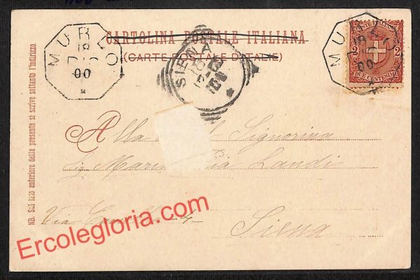 ai5634 - CARTOLINA D' EPOCA - Siena Provincia - Murlo