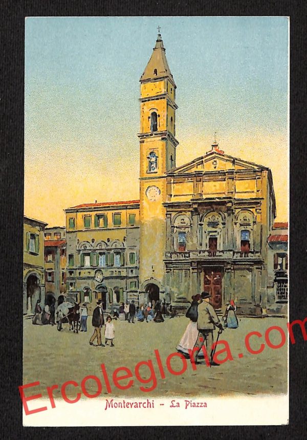 ai5638 - CARTOLINA D' EPOCA - Siena Provincia - Montevarchi