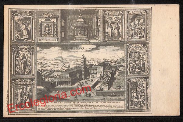 ai0939 - CARTOLINA D'EPOCA - Roma Città - Le Basiliche di Roma del Maggi