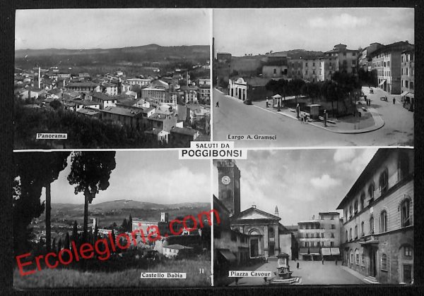 ai5644 - CARTOLINA D' EPOCA - Siena Provincia - Poggibonsi