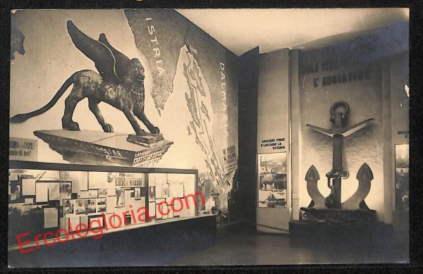 ai0951 - CARTOLINA D'EPOCA - Roma Città - Mostra della Rivoluzione Fascista Roma