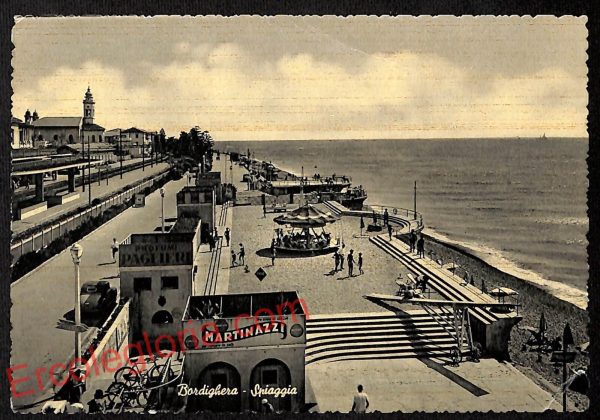 ag5708 - CARTOLINA D'EPOCA - Lago Maggiore - Bordighera