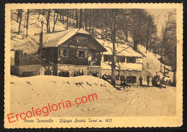 ai0523 - CARTOLINA D'EPOCA - Rieti Provincia - Monte Terminillo
