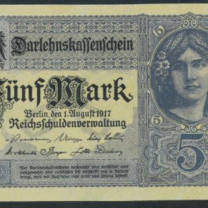 P2751 - GERMANY PAPER MONEY PICK, 56 A IN PERFECT UNCIRCULATE CONDITION.