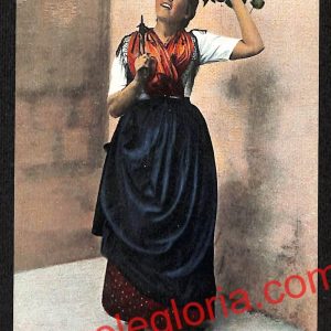 ah3253 - CARTOLINE D'EPOCA - Napoli Citta - Costumi Napoletani