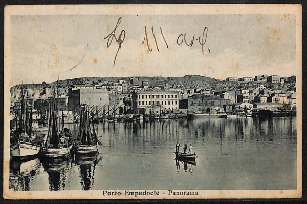 ad9293 - CARTOLINA D'EPOCA - Agrigento Città - Porto Empedocle