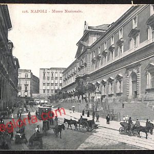 ah3256 - CARTOLINE D'EPOCA - Napoli Citta - Museo Nazionale