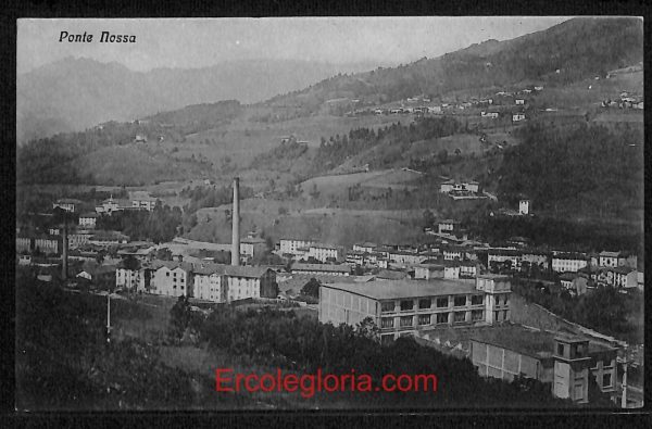 ae1576 - CARTOLINA  D'EPOCA - Bergamo  Provincia - Ponte Nossa