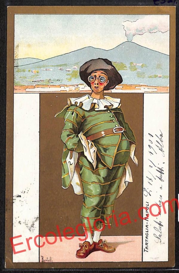 ah3727 - CARTOLINA D'EPOCA - Napoli Città - Tartaglia