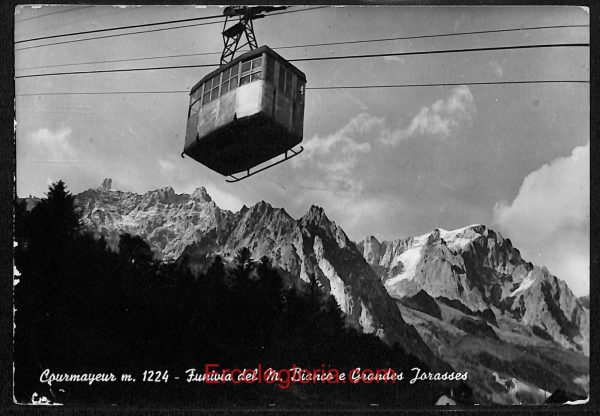 ad9908 - CARTOLINA  D'EPOCA - Aosta Provincia - Courmayeur