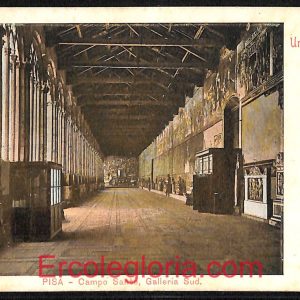ad0233 - CARTOLINA D'EPOCA - Pisa Città - Campo Santo - Galleria Sud