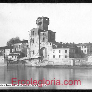 ad0235 - CARTOLINA D'EPOCA - PISA - Torre dell' antico arsenale della Republica